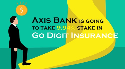 Axis Bank is going to take 9.94% stake in Go Digit in 2022