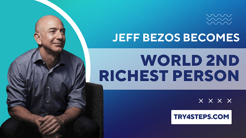 Jeff Bezos becomes world 2nd richest person in the world by surpassing Gautam Adani